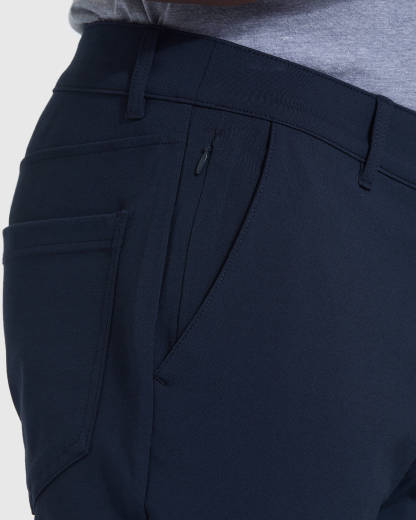 Navy Commuter Pant-VibeCloset