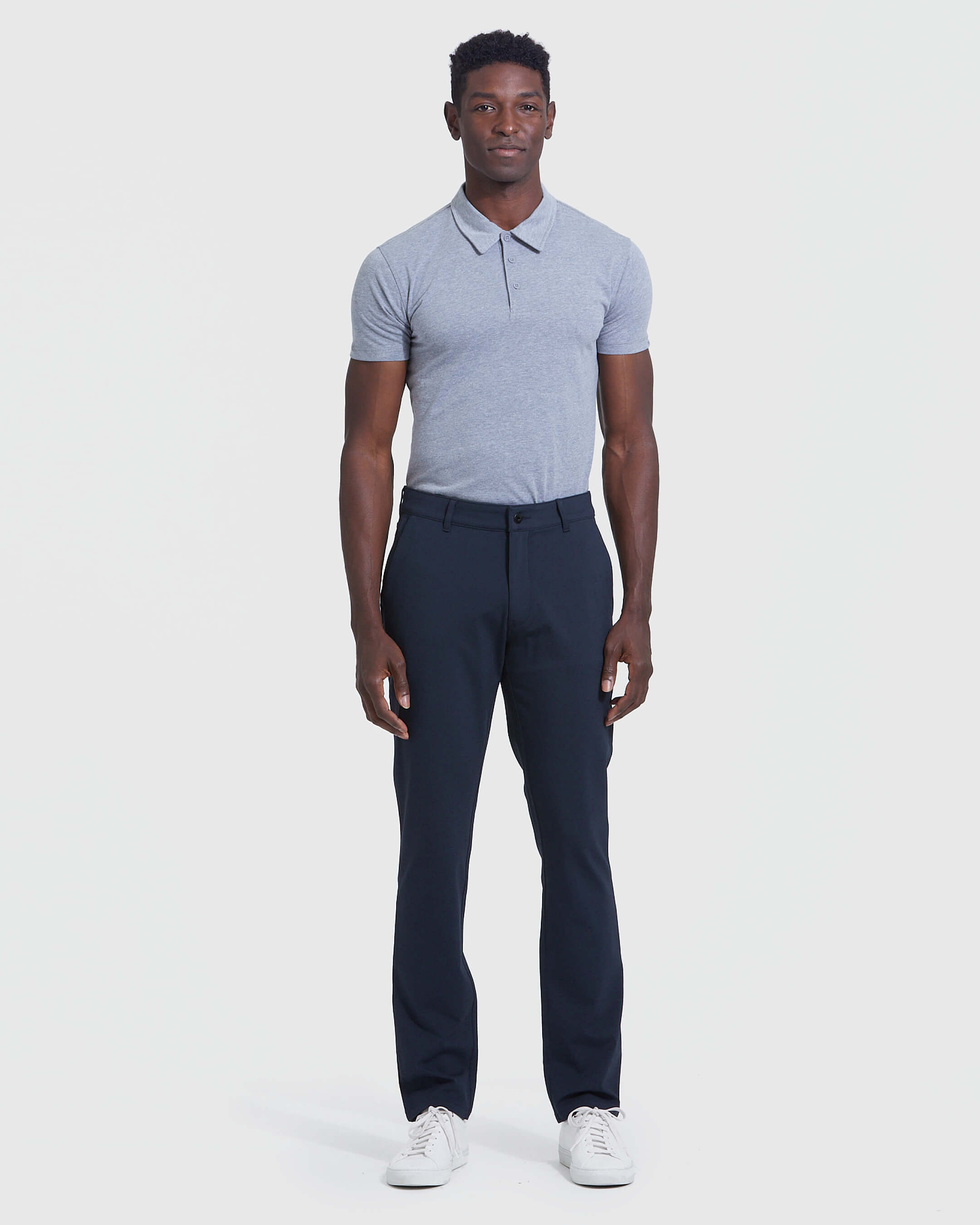 Navy Commuter Pant-VibeCloset