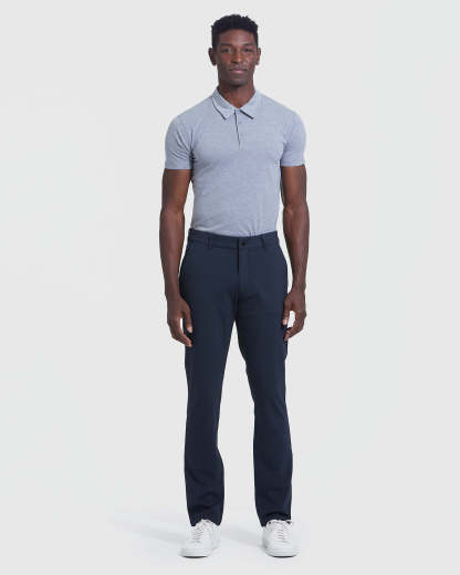 Navy Commuter Pant-VibeCloset