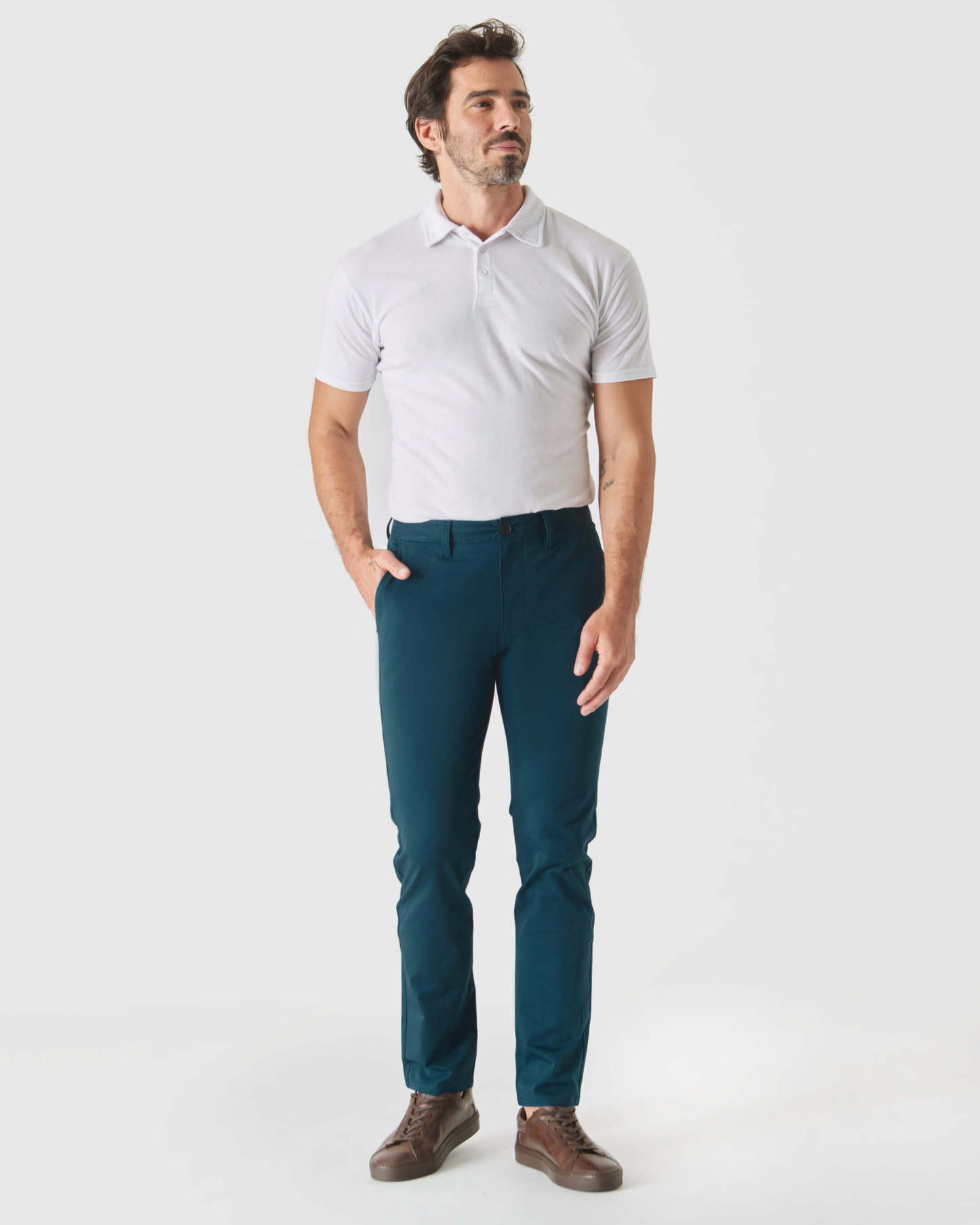 Centurion Slim Twill Chino Pant-VibeCloset