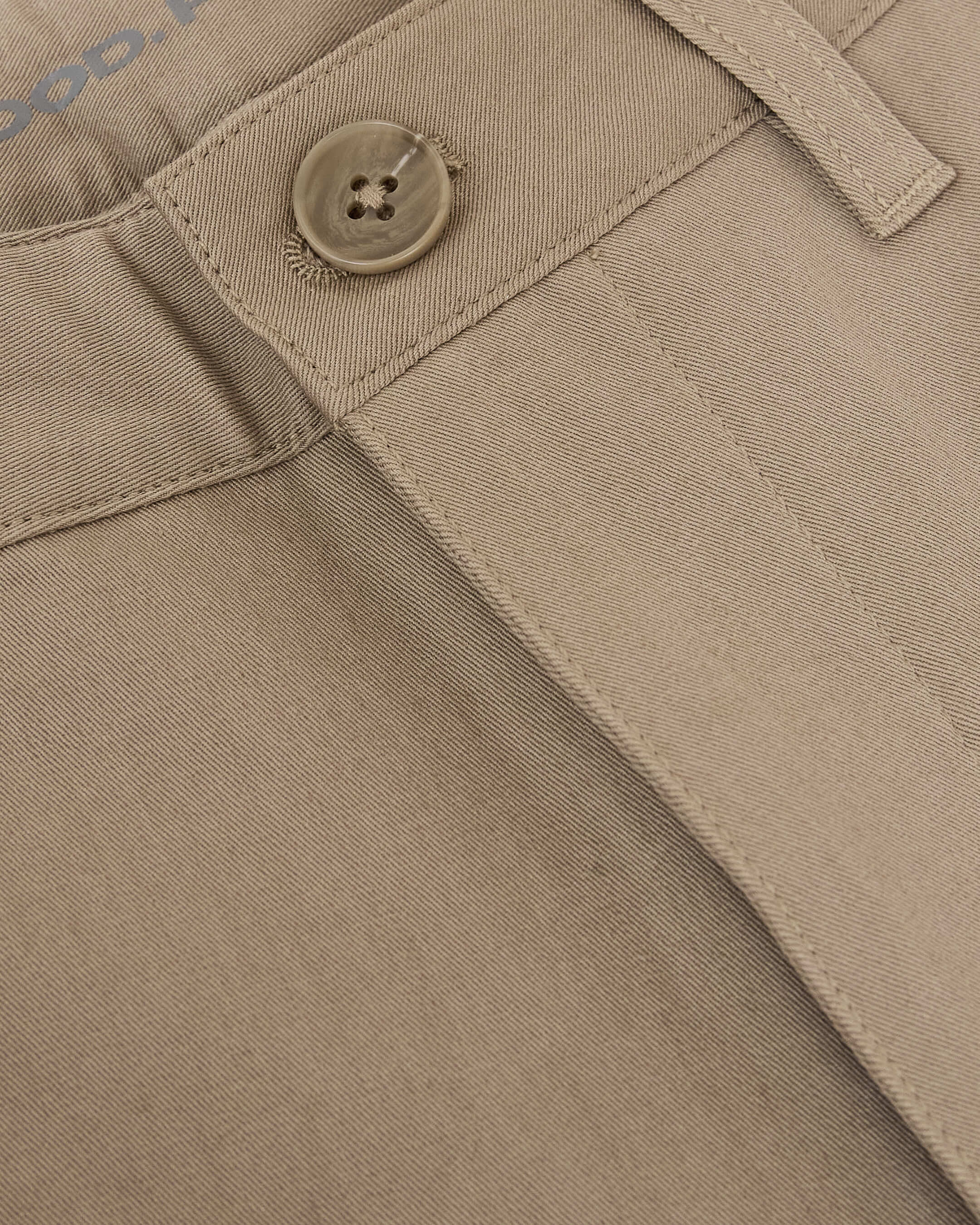 Khaki Slim Twill Chino Pant-VibeCloset