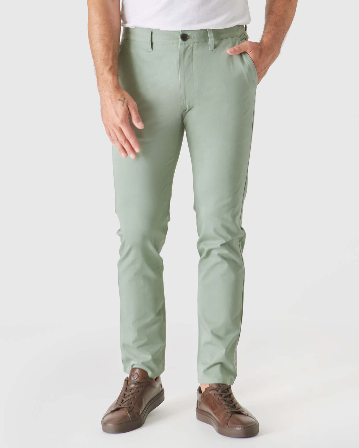 Navy & Meadow Slim Twill Chino Pant 2-Pack-VibeCloset