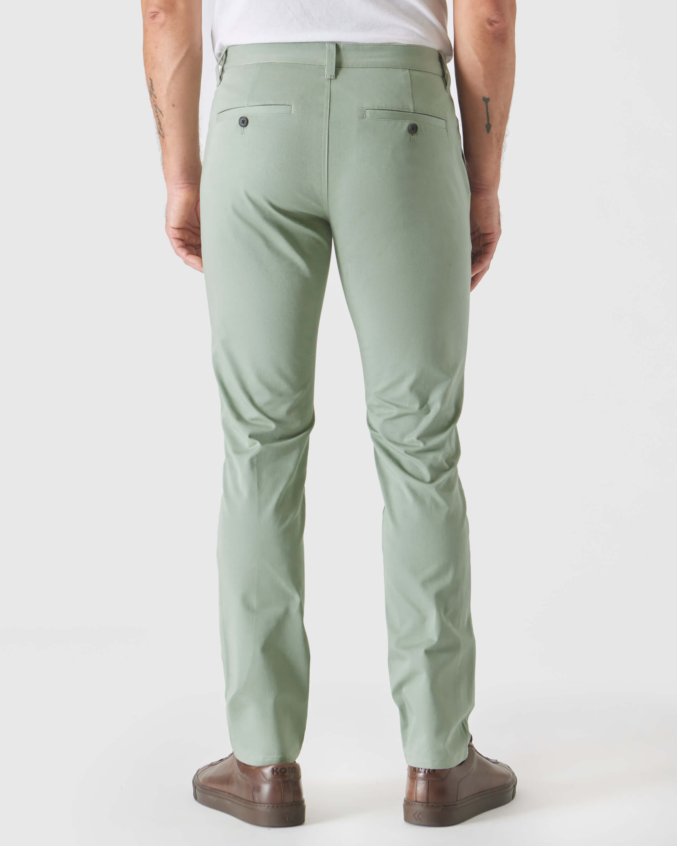 Meadow Slim Twill Chino Pant-VibeCloset