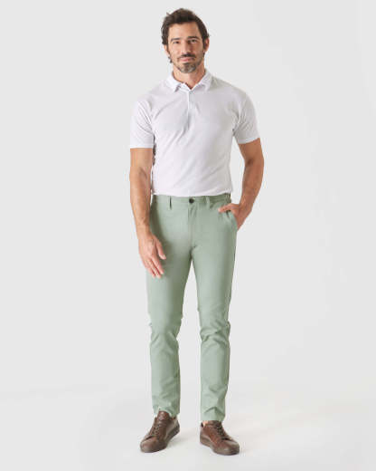 Meadow Slim Twill Chino Pant-VibeCloset