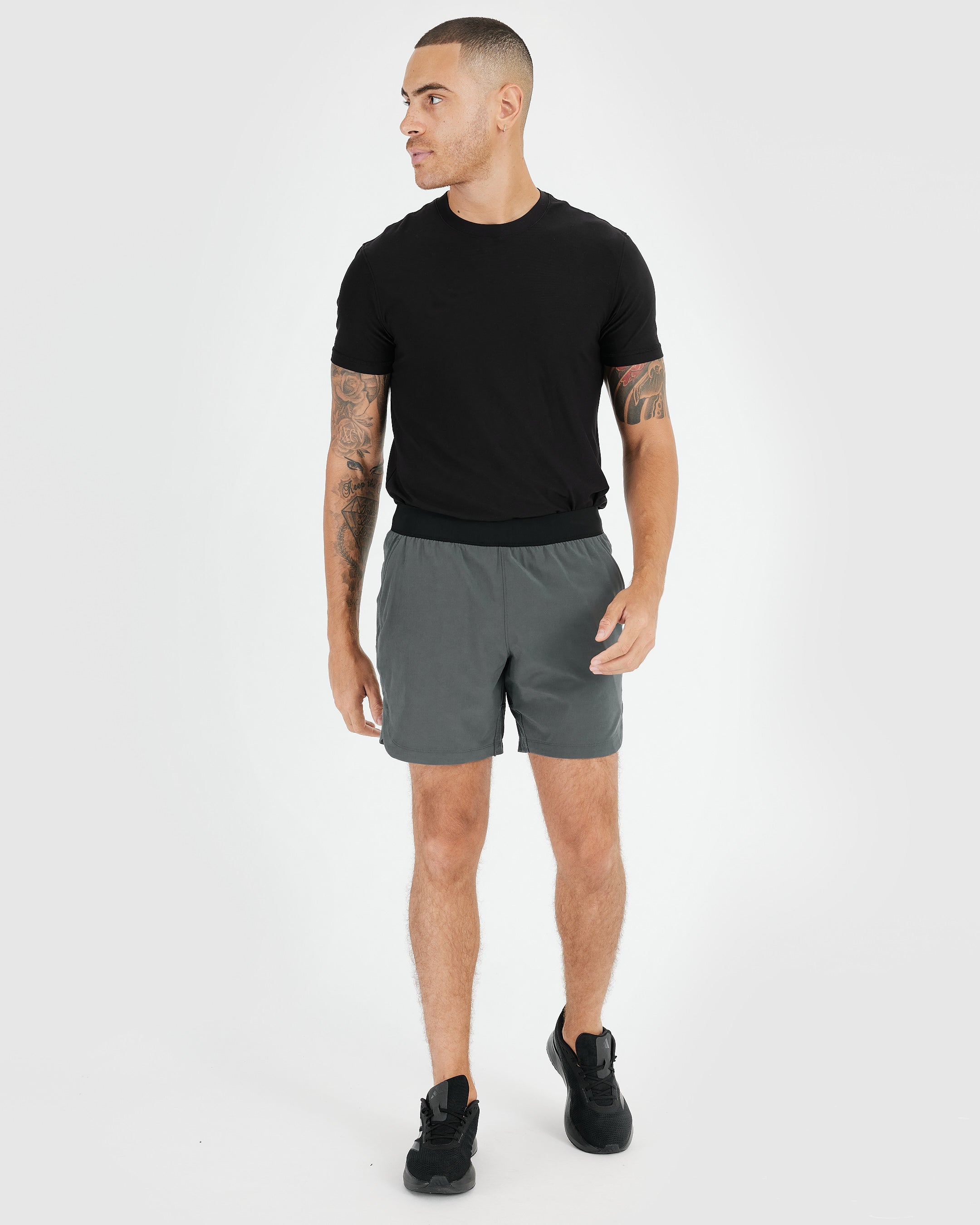 7" Carbon Active Training Shorts 2.0-VibeCloset