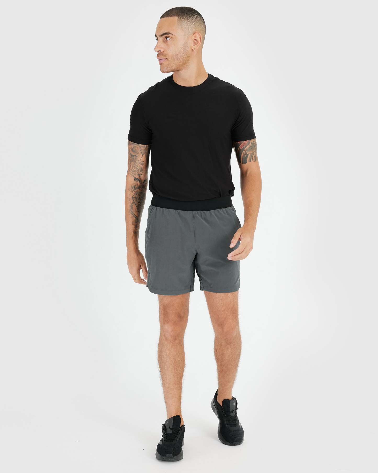 7" Carbon Active Training Shorts 2.0-VibeCloset