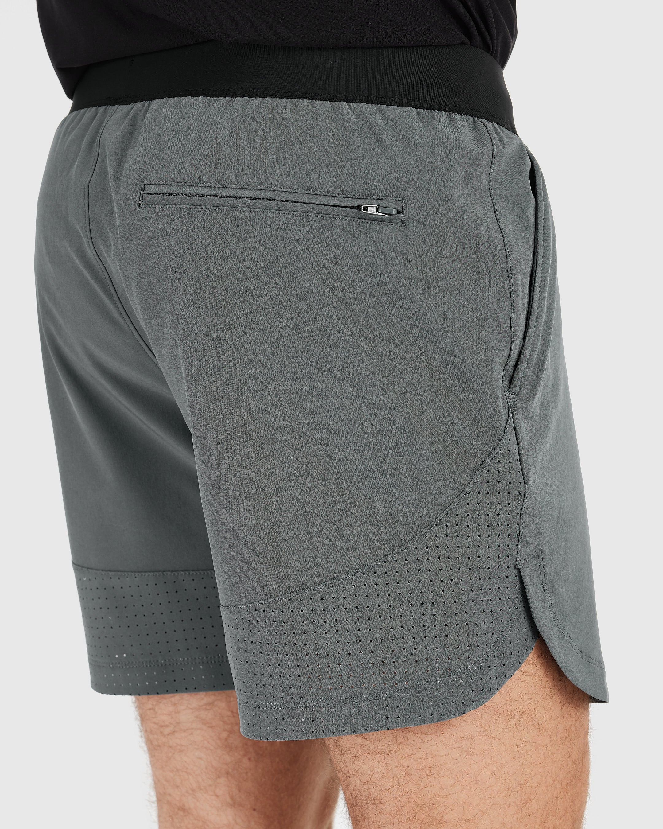 7" Carbon Active Training Shorts 2.0-VibeCloset
