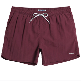 4.5 Inch Solid Nylon Swim Trunks Slim Fit-unboundedy