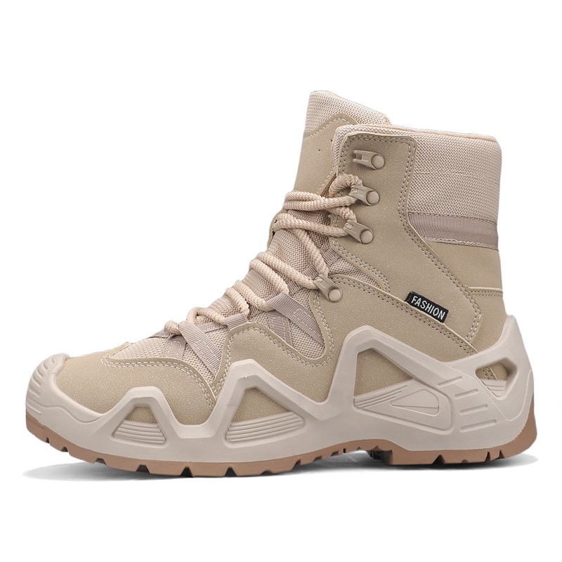 Waterproof, puncture-proof and smash-proof hiking boots