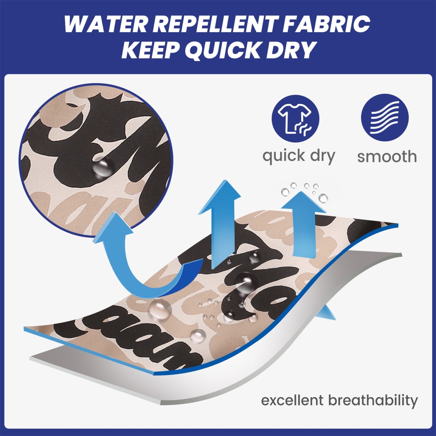 🩳⛱5.5 Inch Inseam Coffee Swim Trunks-VibeCloset