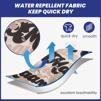 🩳⛱5.5 Inch Inseam Coffee Swim Trunks-VibeCloset