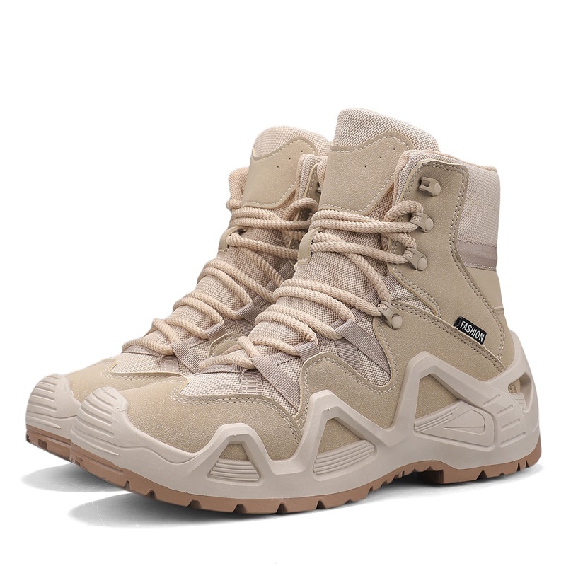 Waterproof, puncture-proof and smash-proof hiking boots