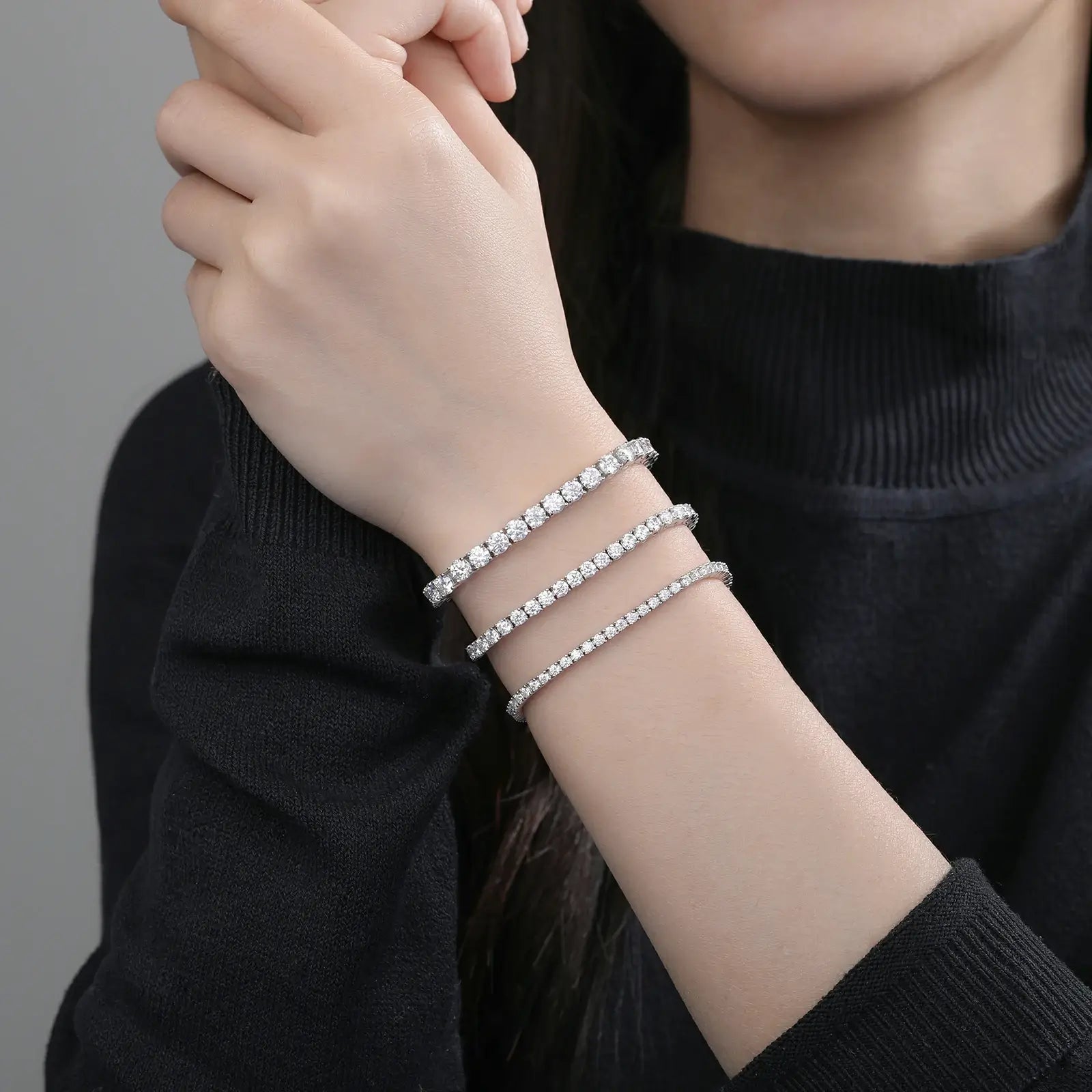 Moissanite Tennis Bracelet