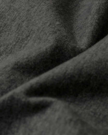 Charcoal Heather Gray Tall Long Sleeve T-Shirt-VibeCloset