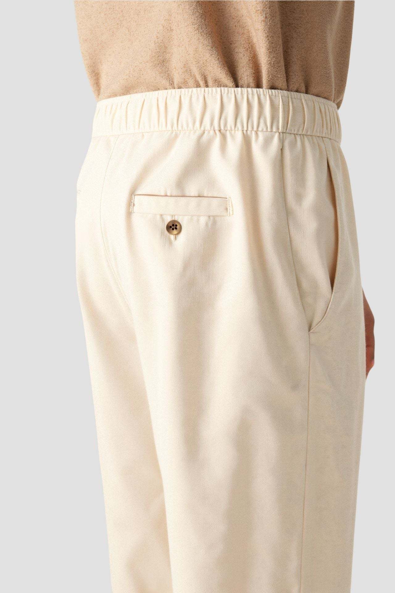 Old Money Regular Fit Linen Loose Pants-VibeCloset