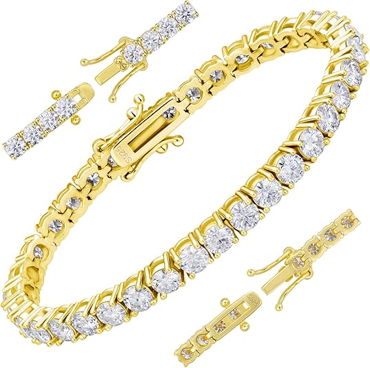 Moissanite Tennis Bracelet