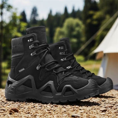 Waterproof, puncture-proof and smash-proof hiking boots