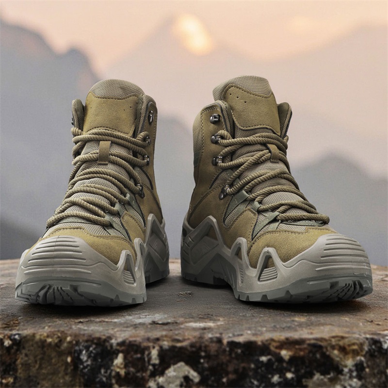 Waterproof, puncture-proof and smash-proof hiking boots