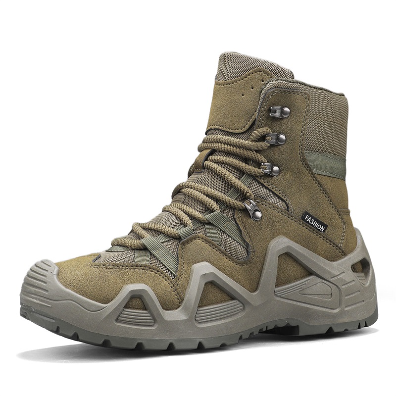 Waterproof, puncture-proof and smash-proof hiking boots
