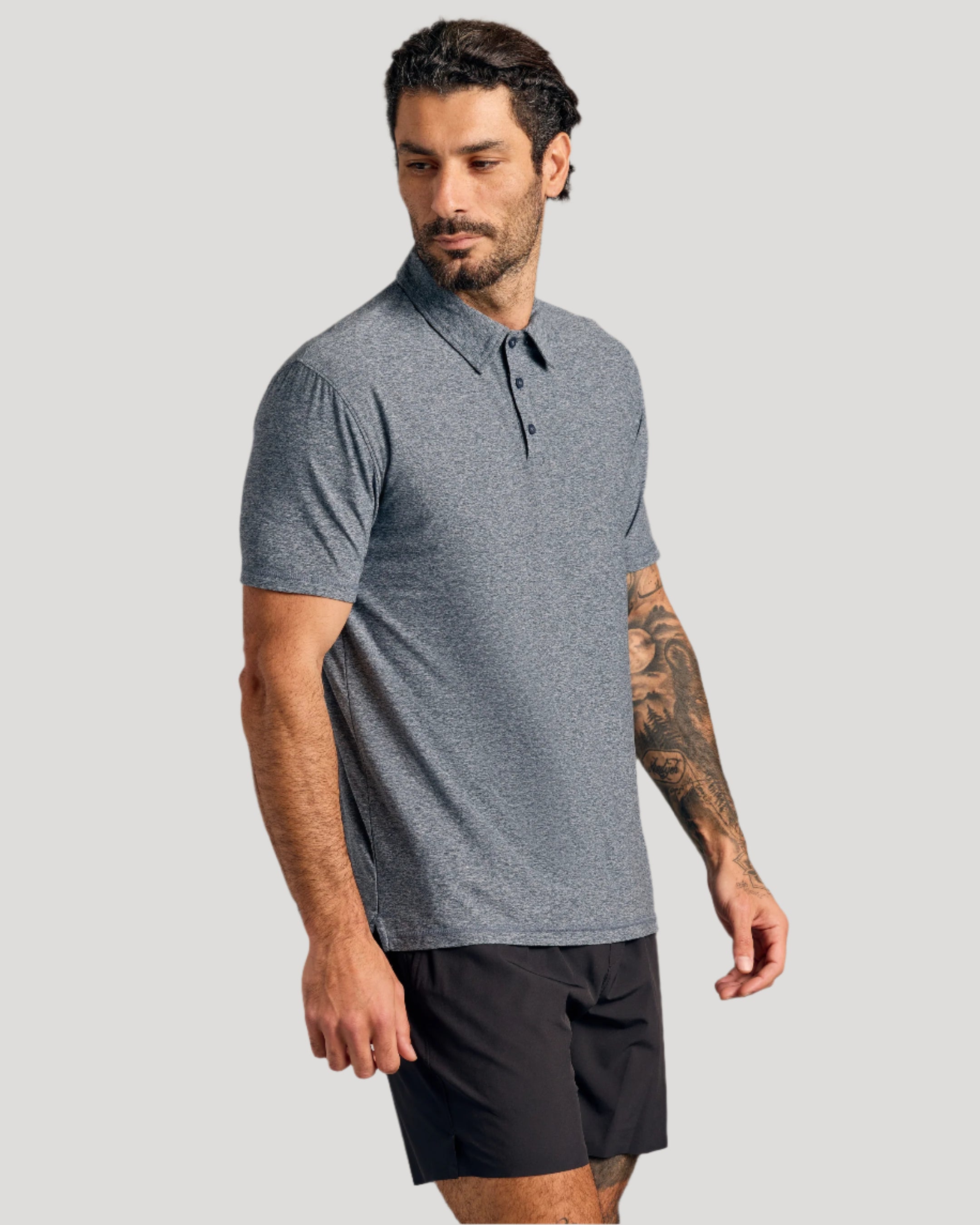 Active Short Sleeve Polo 3-Pack-VibeCloset