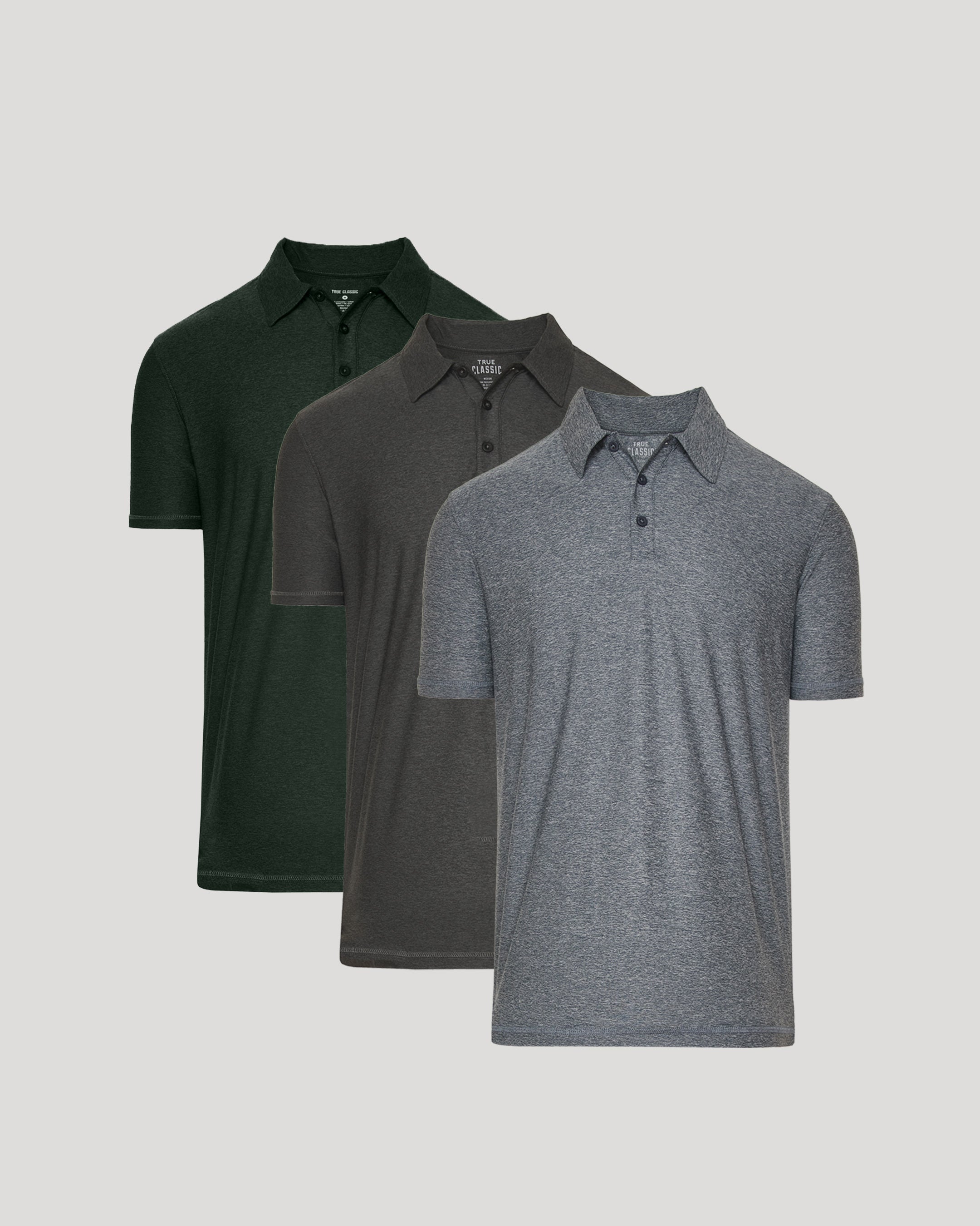 Active Short Sleeve Polo 3-Pack-VibeCloset