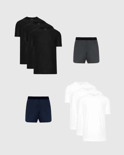 Active Crew & Training Short 8-Pack-VibeCloset