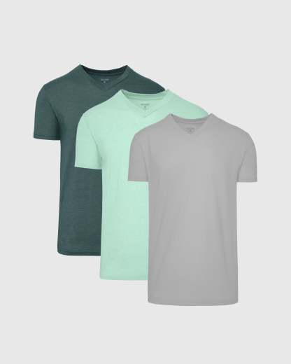 Alpine V-Neck T-Shirt 3-Pack-VibeCloset