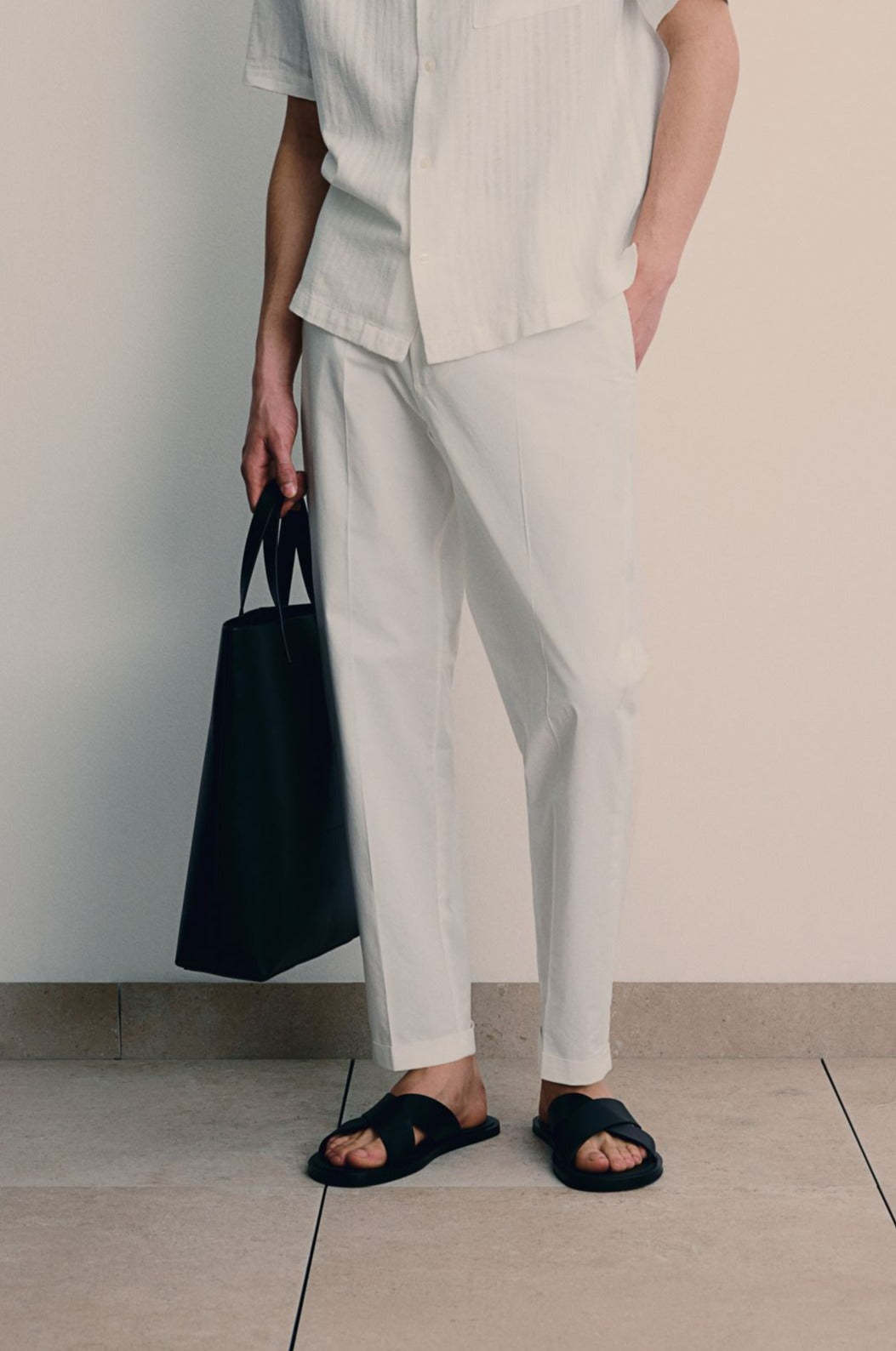 Old Money Casual Regular Straight Cotton Pants-VibeCloset