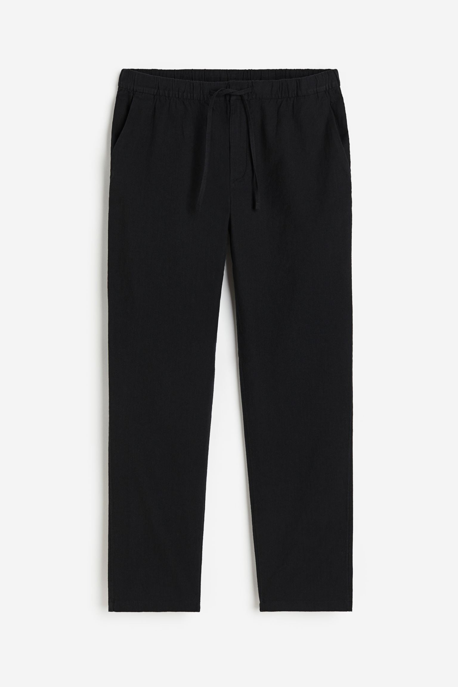 Old Money Linen Regular Classic Pants-VibeCloset
