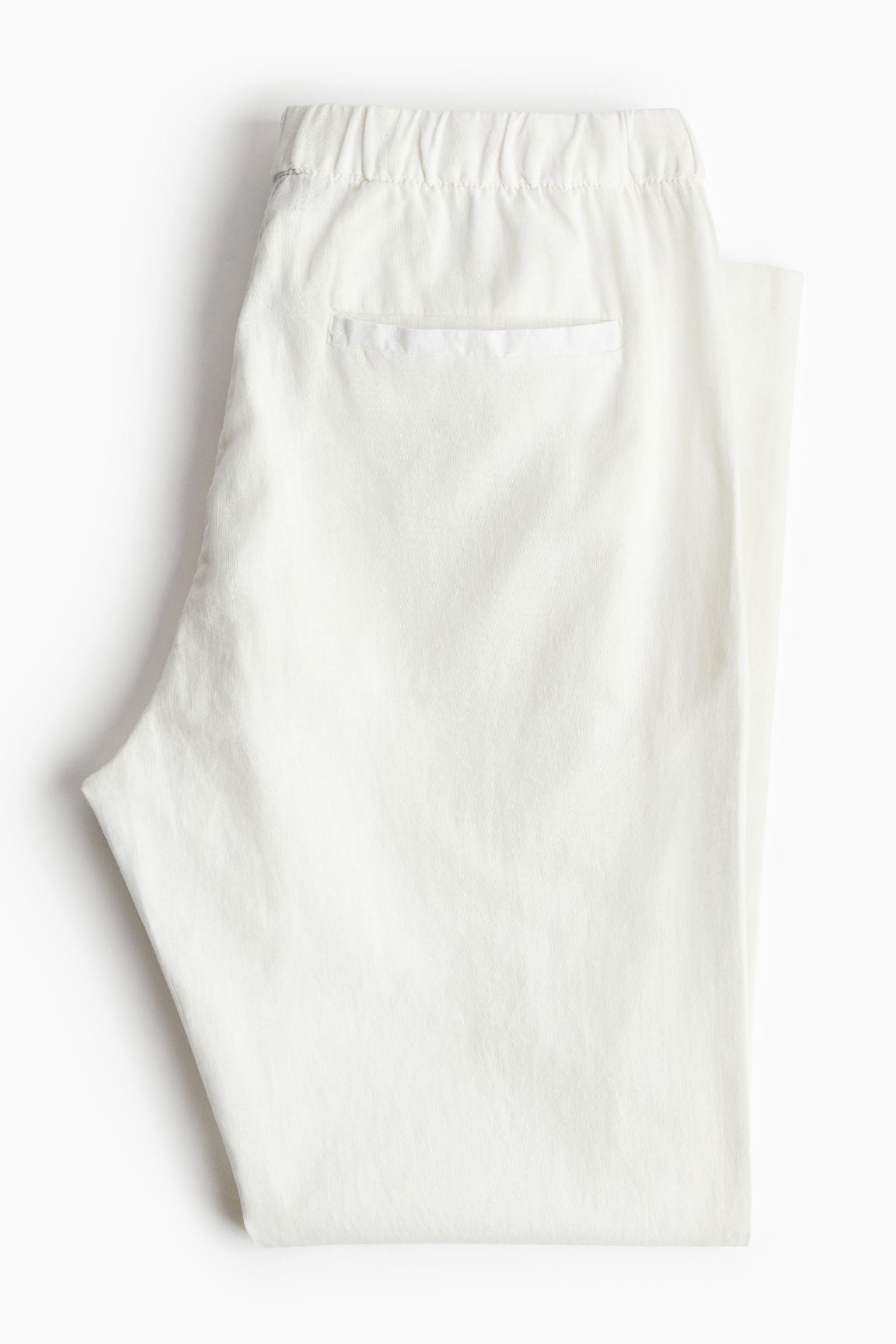 Old Money Linen Regular Classic Pants-VibeCloset