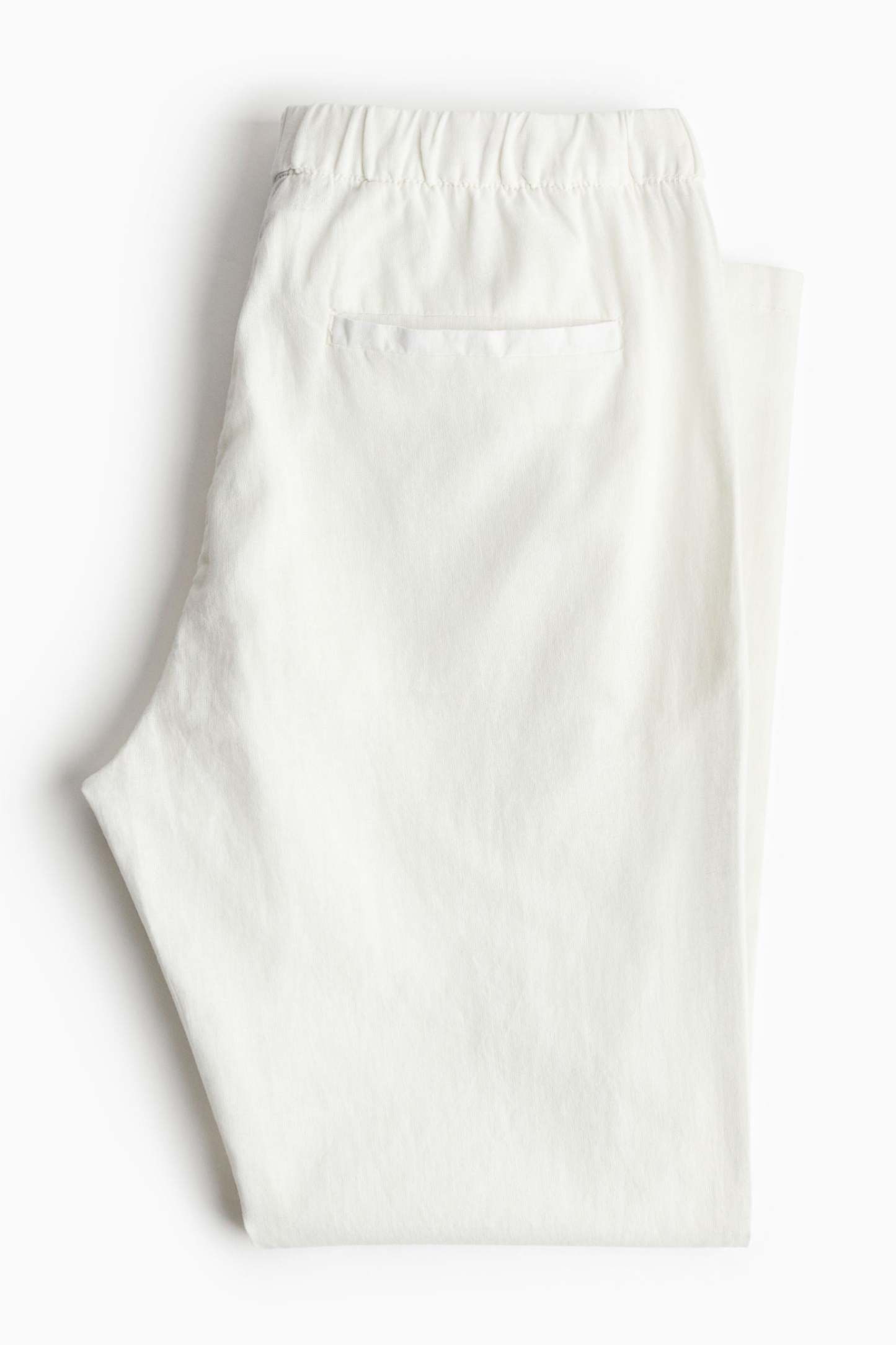 Old Money Linen Regular Classic Pants-VibeCloset