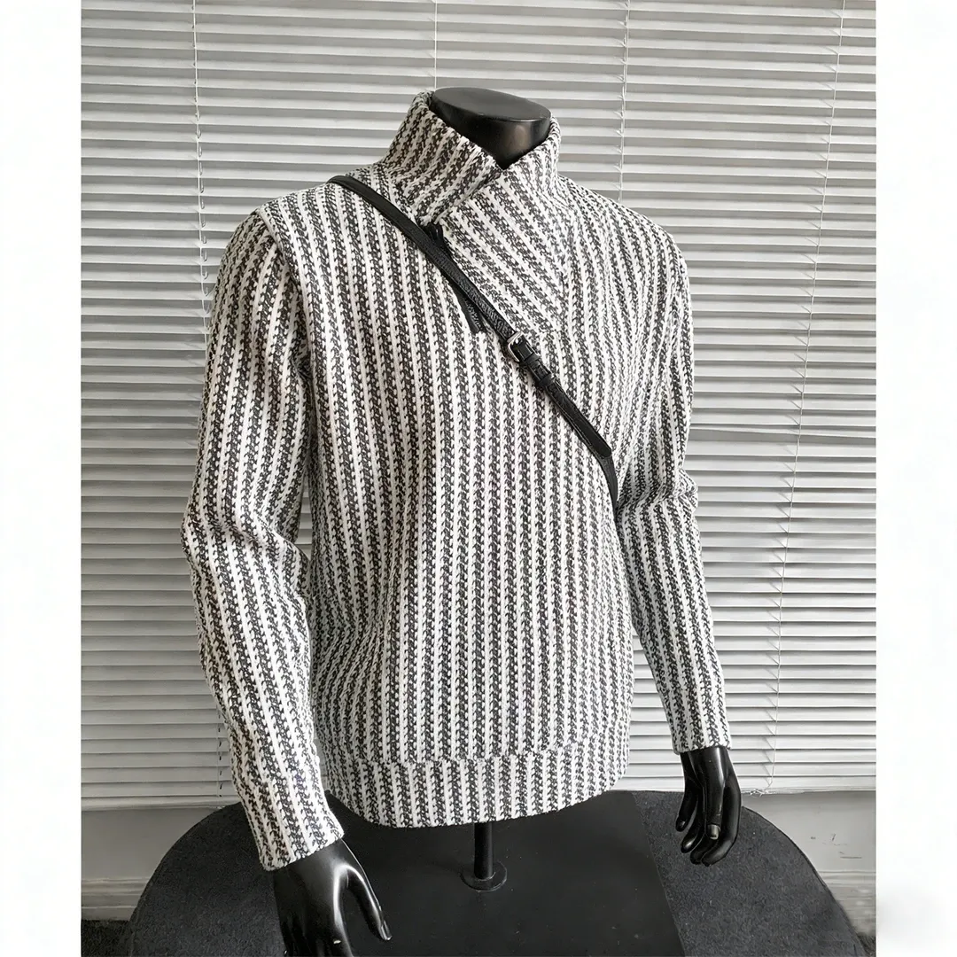 🔥50%-Slanted Zipper Hoodie