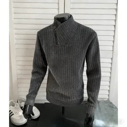 🔥50%-Slanted Zipper Hoodie