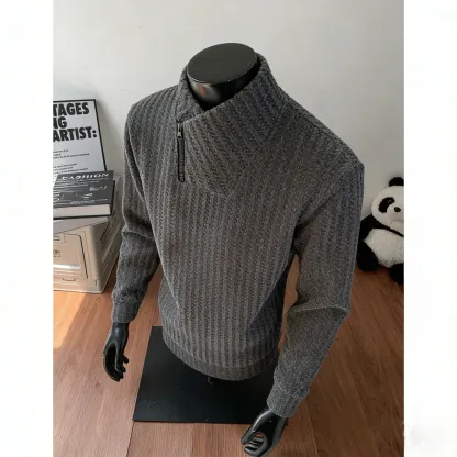 🔥50%-Slanted Zipper Hoodie