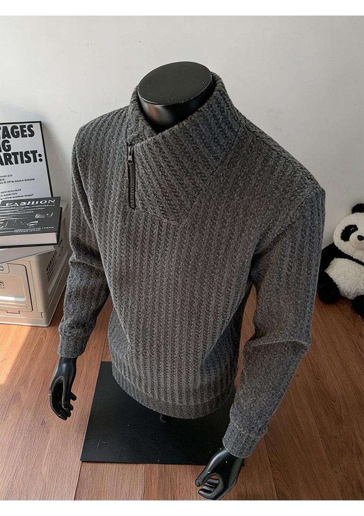 🔥50%-Slanted Zipper Hoodie