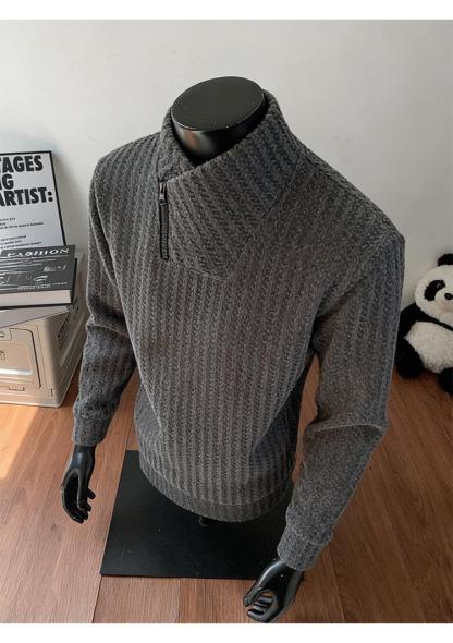 🔥50%-Slanted Zipper Hoodie