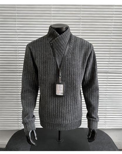 🔥50%-Slanted Zipper Hoodie