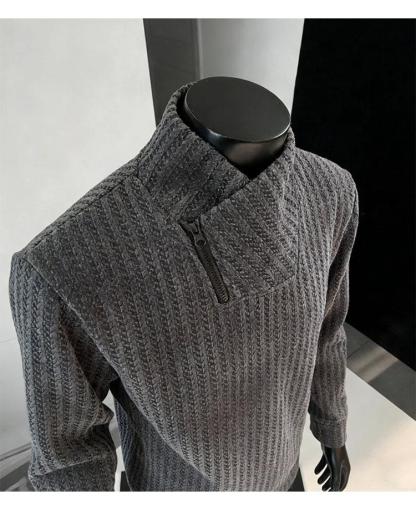 🔥50%-Slanted Zipper Hoodie