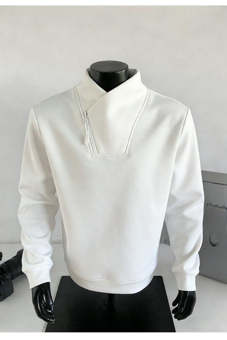 🔥50%-Slanted Zipper Hoodie