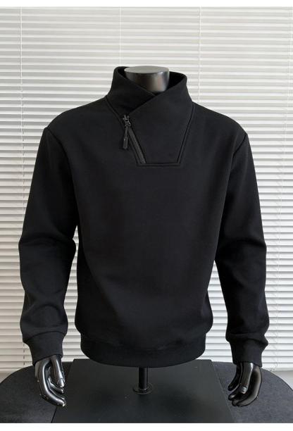 🔥50%-Slanted Zipper Hoodie