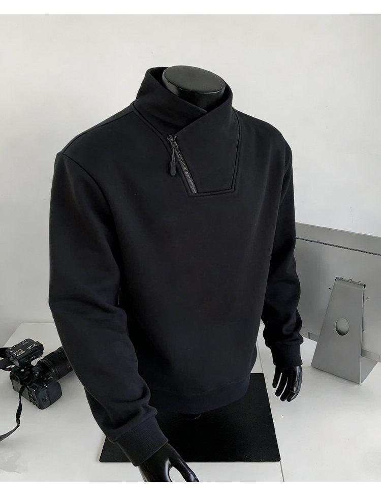 🔥50%-Slanted Zipper Hoodie