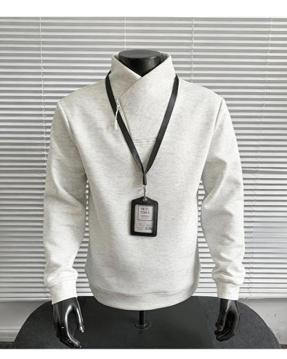 🔥50%-Slanted Zipper Hoodie