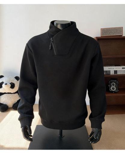 🔥50%-Slanted Zipper Hoodie