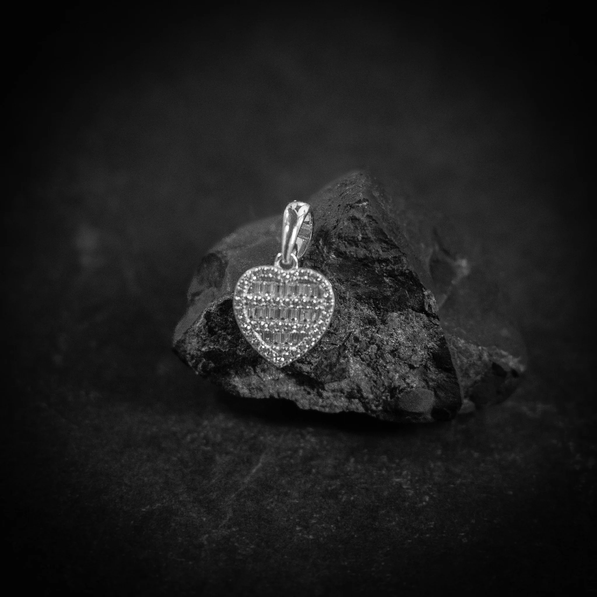 Silver Iced Heart-unboundedy