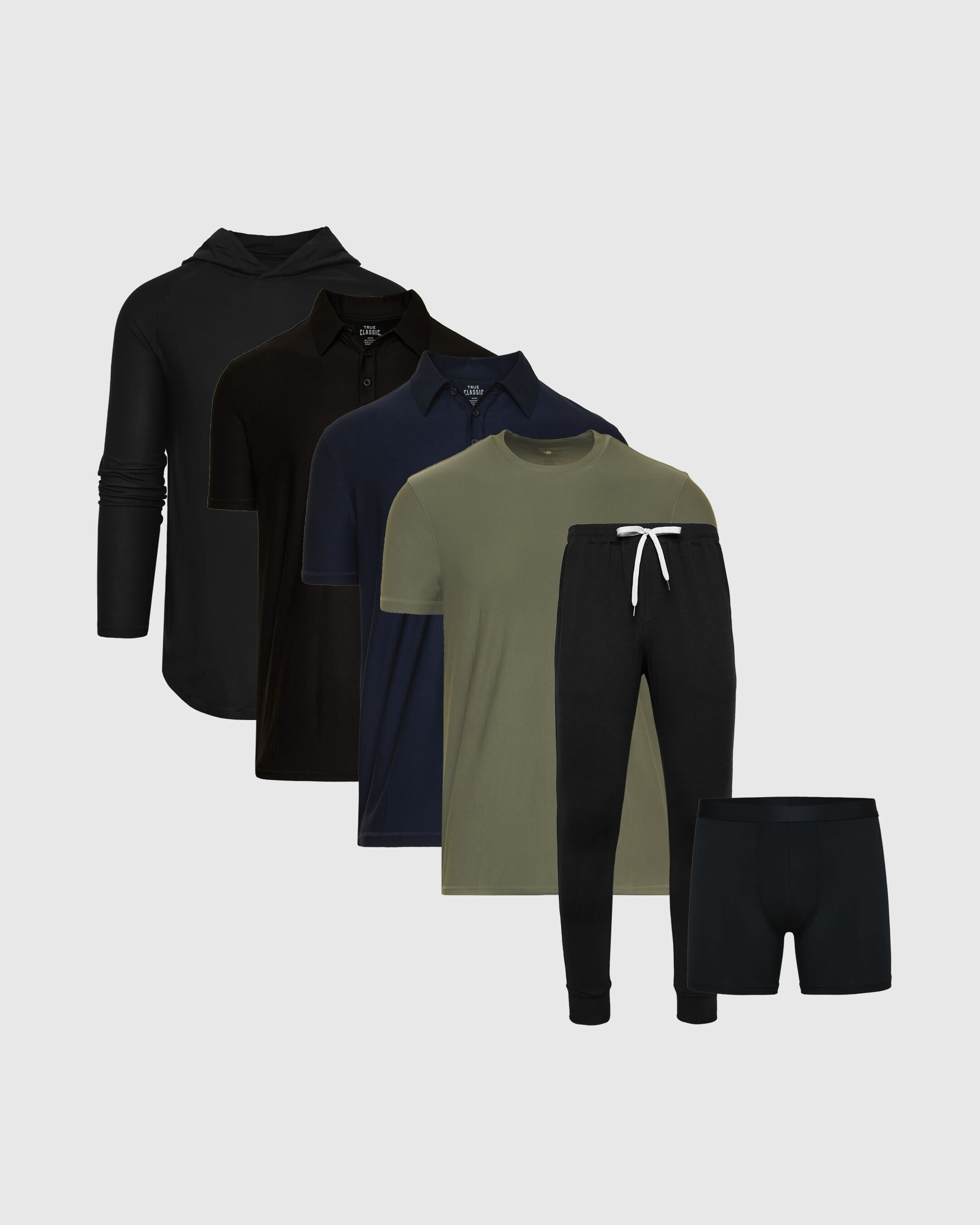 Wander Active Top and Bottom 6-Pack-VibeCloset