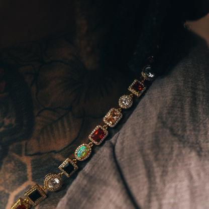 Royal Gemstone Chain