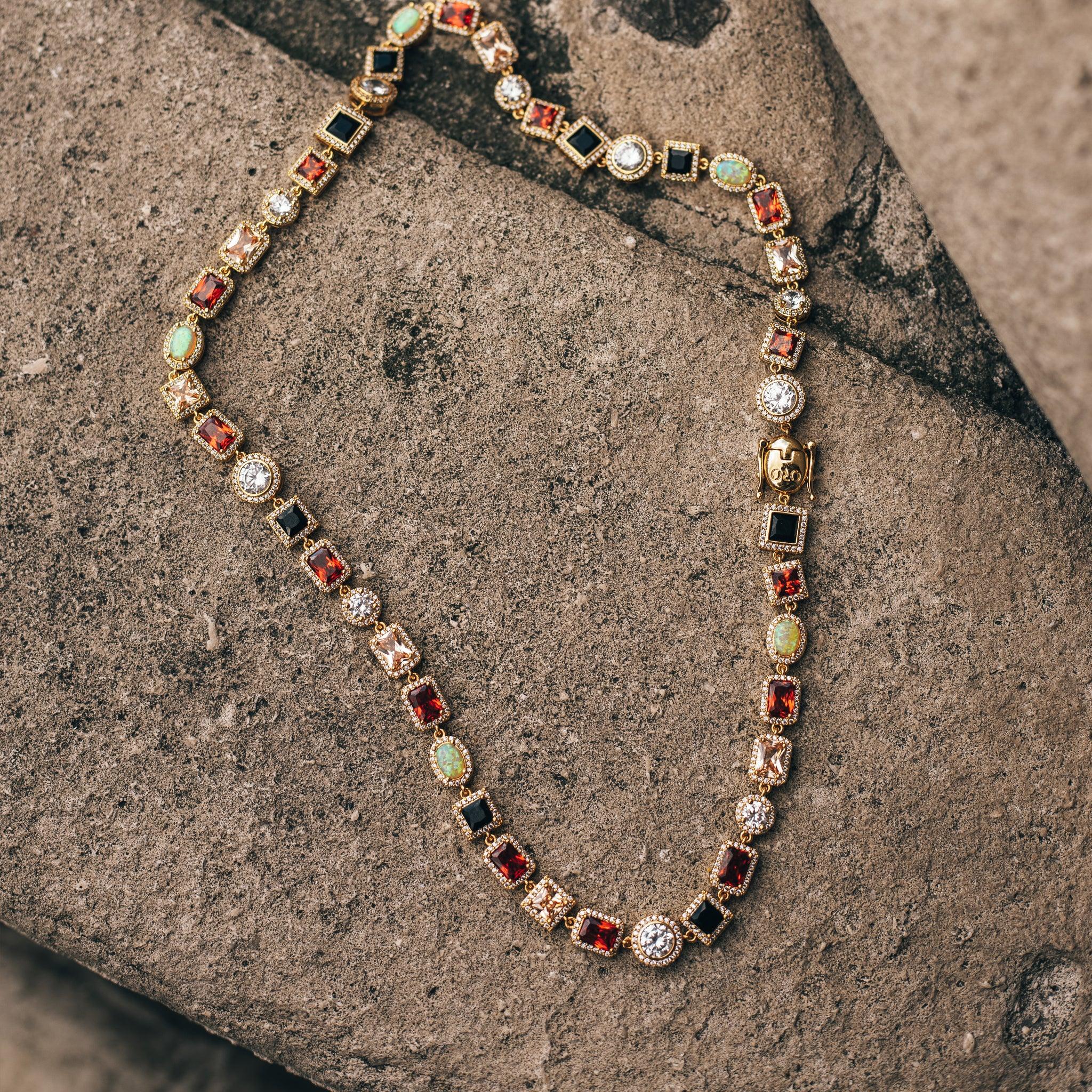 Royal Gemstone Chain