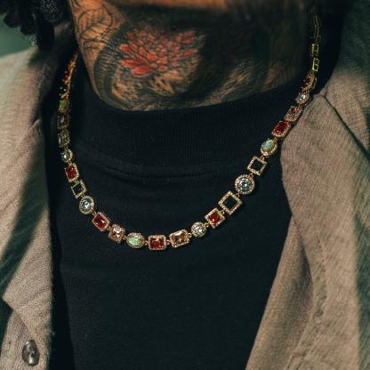Royal Gemstone Chain
