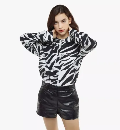 🔥50% off-Zebra Print Shirt