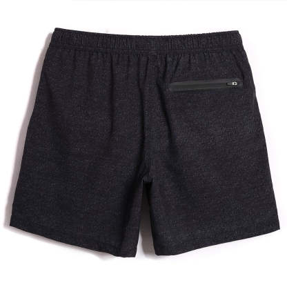 7 Inch Inseam Stretch Solid Swim Trunks-VibeCloset
